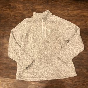 1/4 grey sweatshirt XL